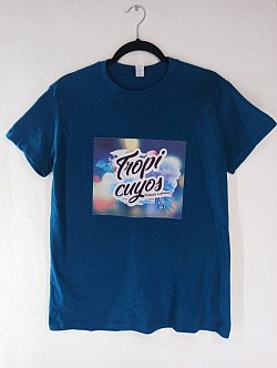 Playera Fan Azul Marino $136